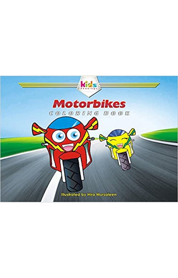 MOTORBIKES: COLORING BOOK - (PB)